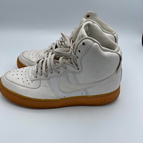 Nike Air Force 1 High SE Grey Gum Women- Size 8.5 - Picture 8 of 11